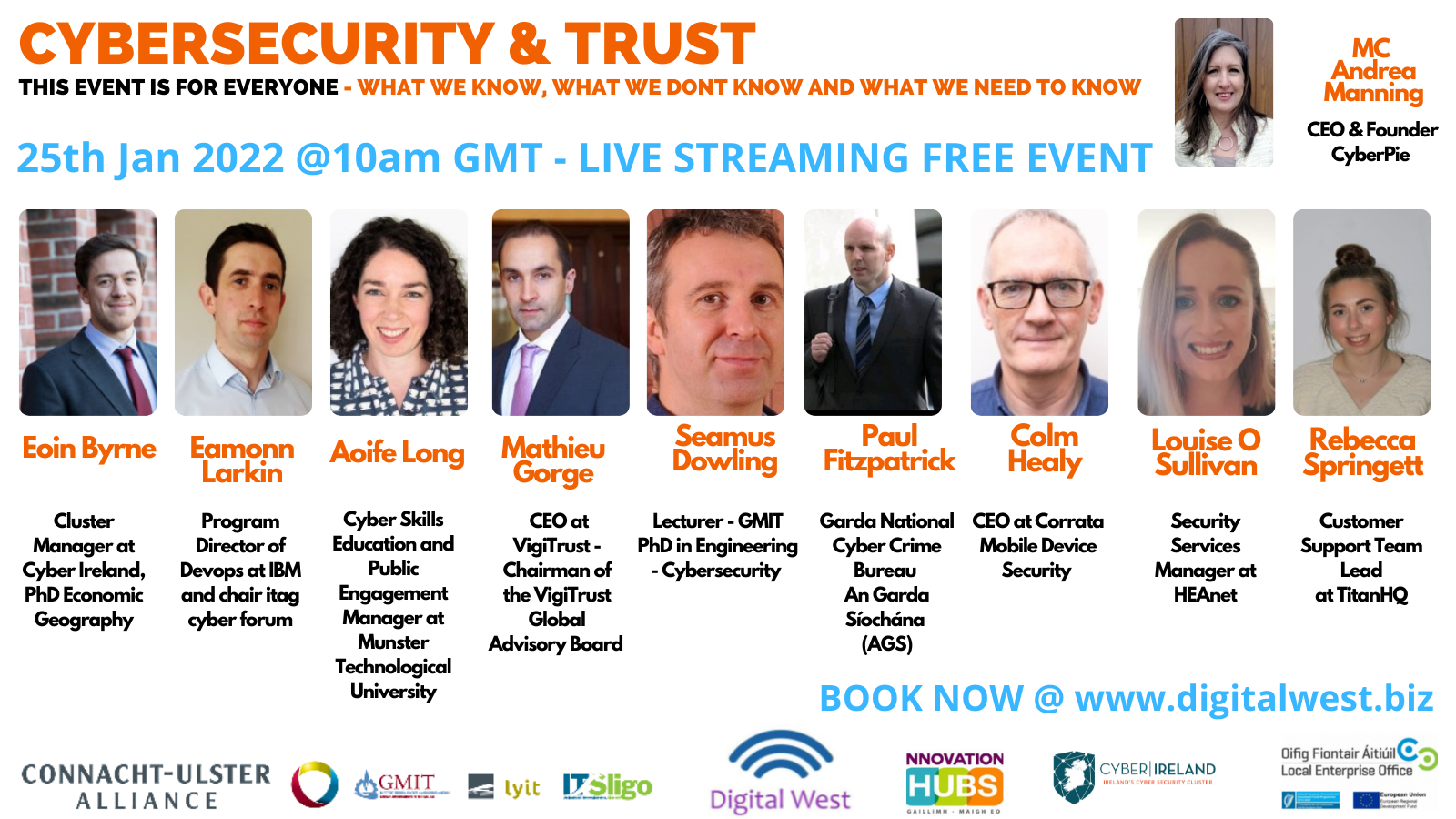 Digital West Event Cybersecurity and Trust 2022